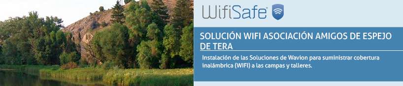 Solución Wifi Asociación Amigos de Espejo de Tera