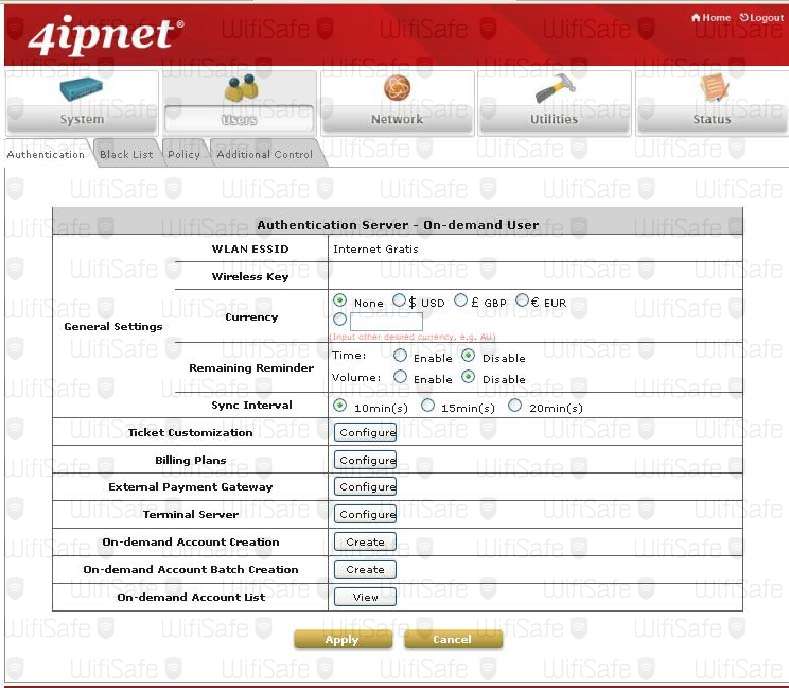 users on demand hsg 200
