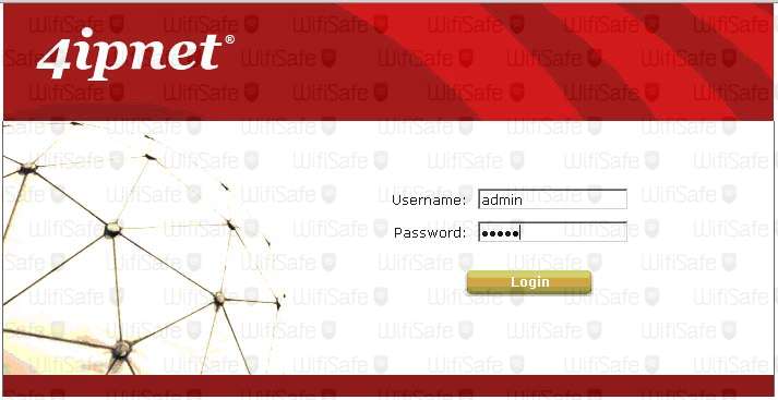 login administrador hsg 200 HotSpot