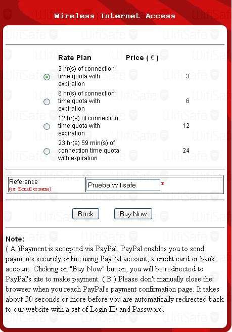 acceso internet wifi whg311
