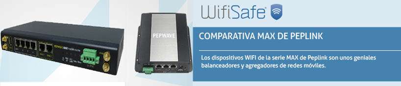 Comparativa MAX de Peplink