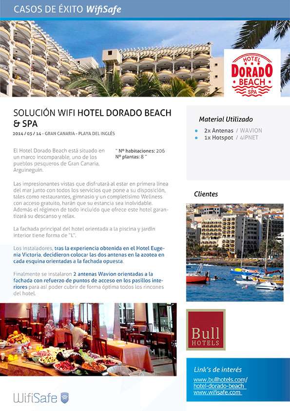PDF caso de éxito Wifi Hotel Dorado Beach & Spa