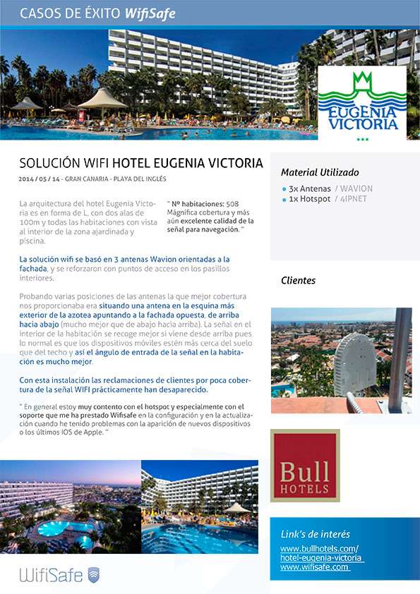 PDF Solución Wifi Hotel Eugenia Victoria