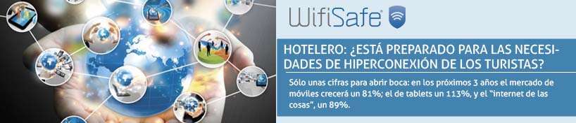 Hotelero-está preparado para las necesidades de hiperconexión de los turistas futuros