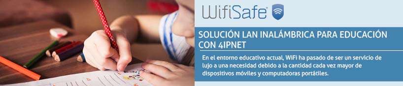 Solución LAN inalámbrica para Educación con 4ipnet