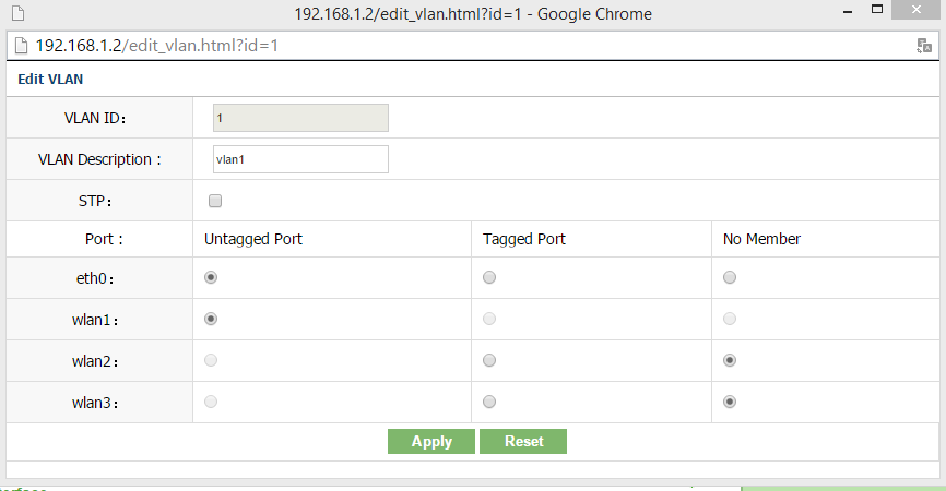Configuración de VLAN's (Múltiple SSID con marcado VLAN) con equipos Wisnetworks en modo AP