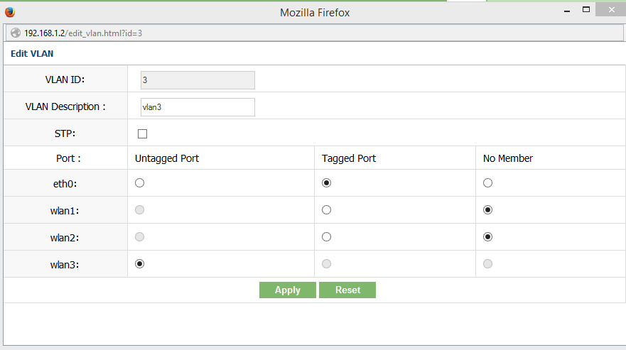 Configuración de VLAN's (Múltiple SSID con marcado VLAN) con equipos Wisnetworks en modo AP