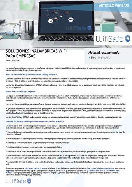 empresa de soluciones inalámbricas