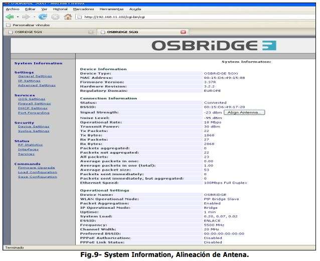 System-Information-Alineación-de-Antena