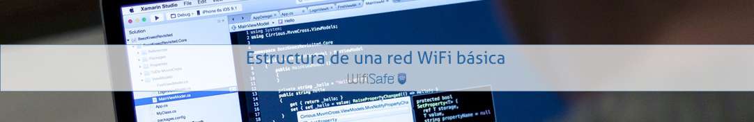 Estructura de una red WiFi básica