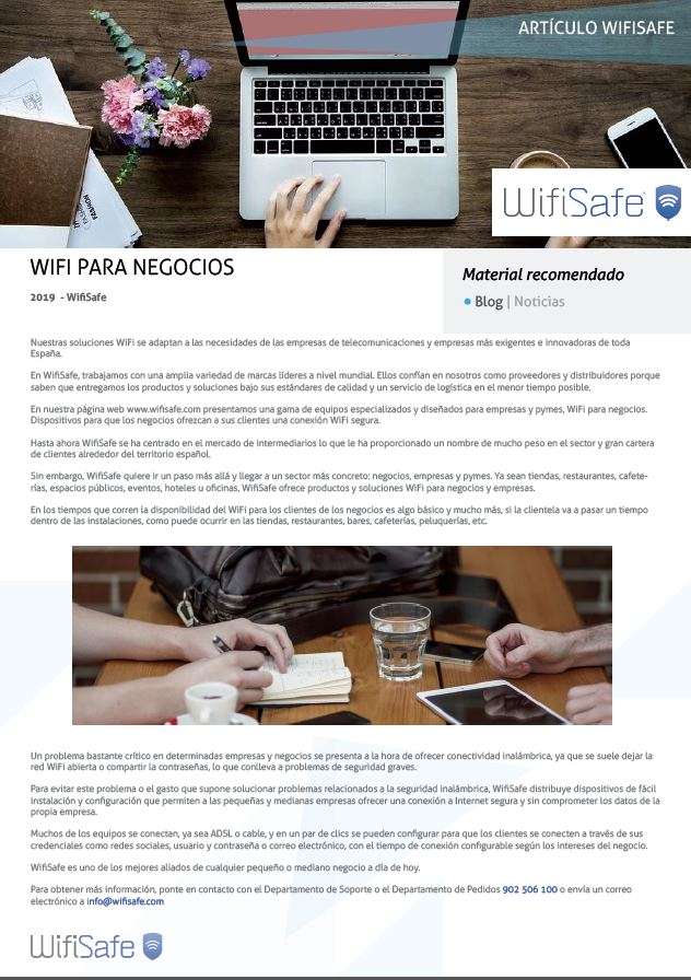 WiFi para negocios