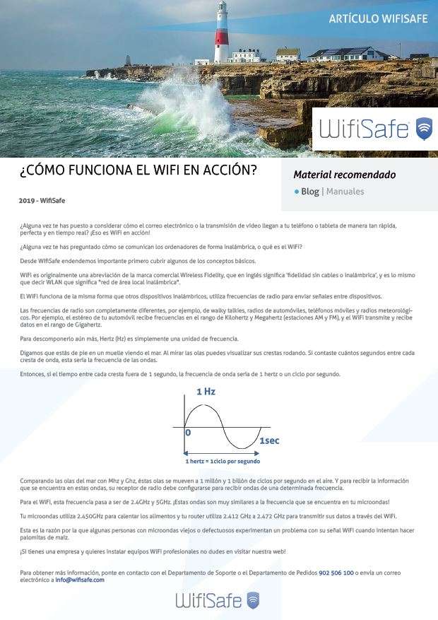 ¿Cómo funciona el WiFi en acción?