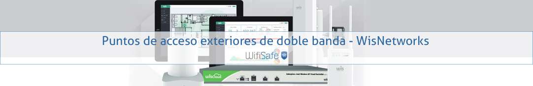 Puntos de acceso exteriores de doble banda - WisNetworks