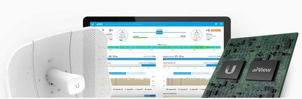 airOS®8 ofrece funciones potentes