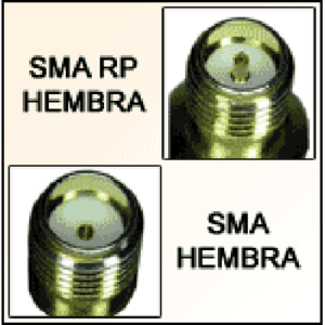 Conversor SMA-RP Hembra a SMA Hembra