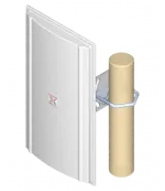 Antena planar de 14dBi (30ºx30º) a 2,4GHz Mimo 2xNHembra